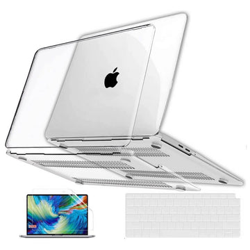 MOSISO Plastic Hardshell Case Keyboard Cover & Screen Protector for MacBook Air 13" - Imported from UK